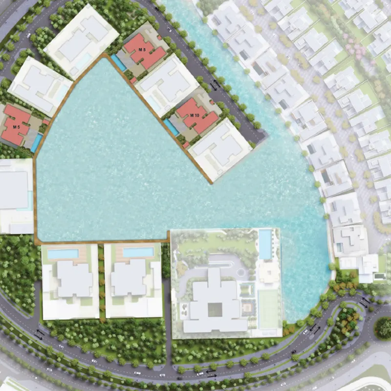 Sobha The Mansions location image