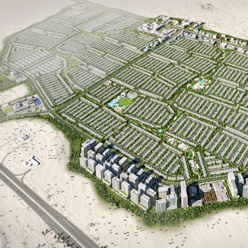 Sobha Motor City Location Image