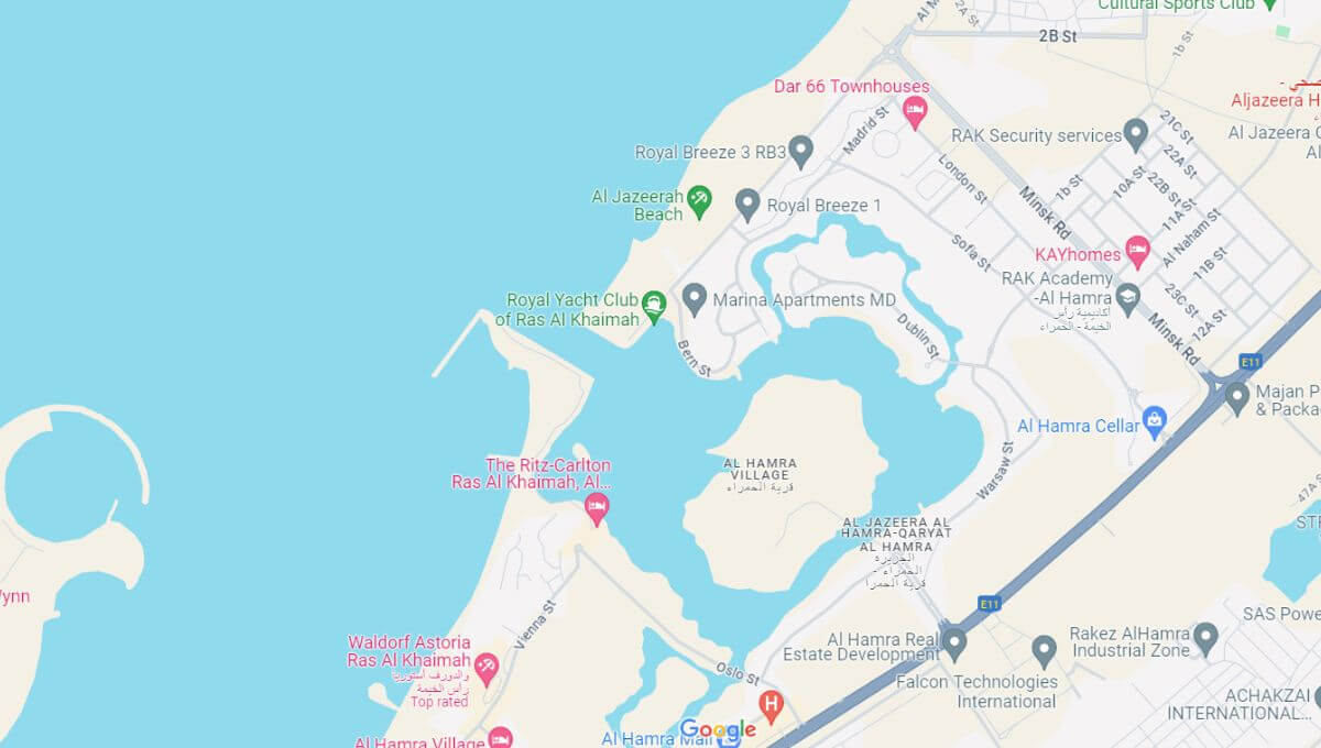 Al Hamra Waterfront Connectivity Image