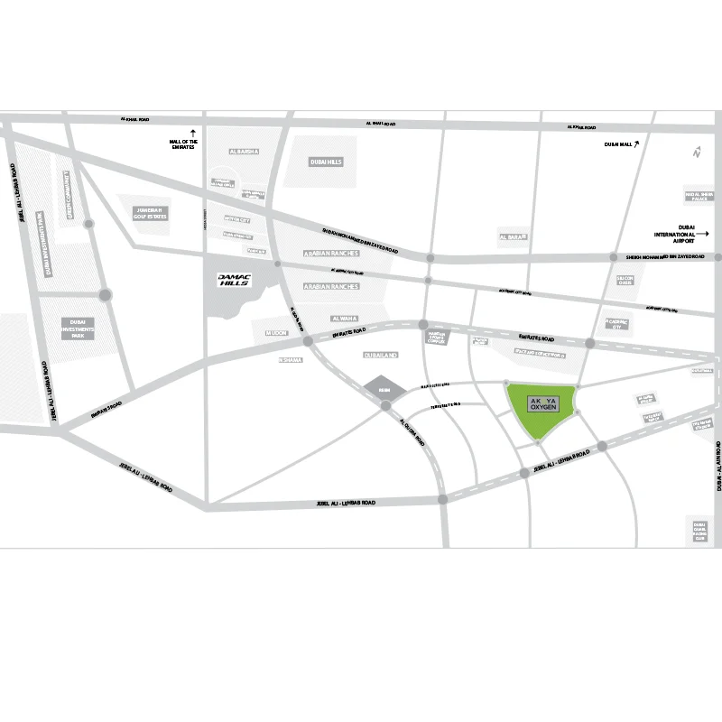 Damac Sahara Villas Connectivity Image