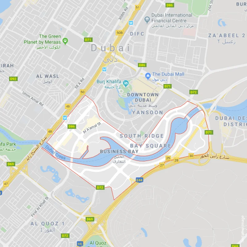 Binghatti Skyrise Phase 3 Connectivity Image
