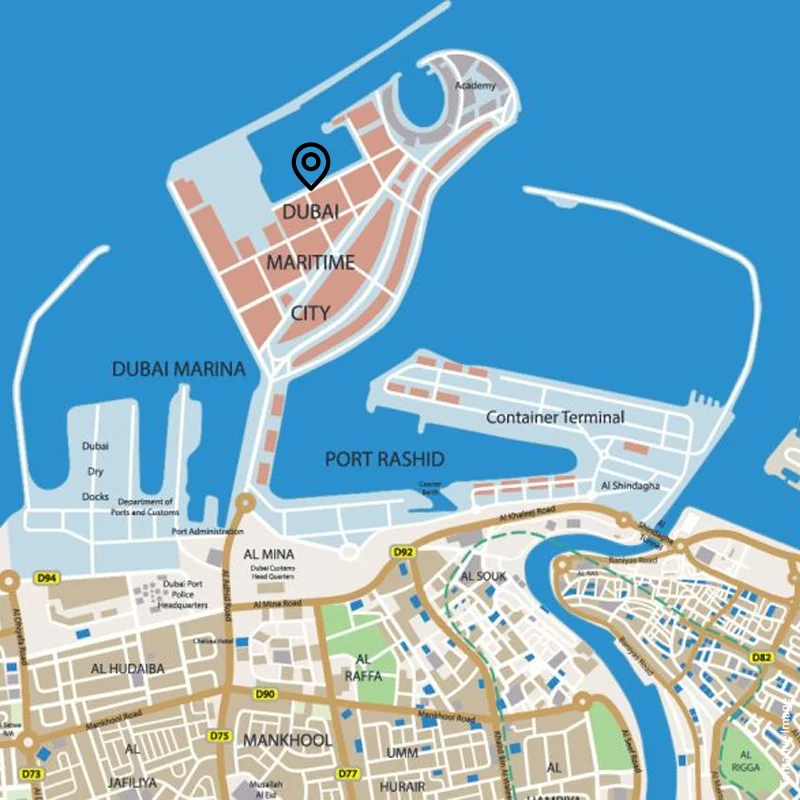 Damac Seacrest Connectivity Image