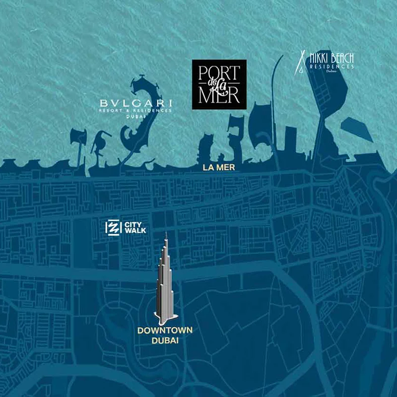 Meraas La Voile Residences Connectivity Image
