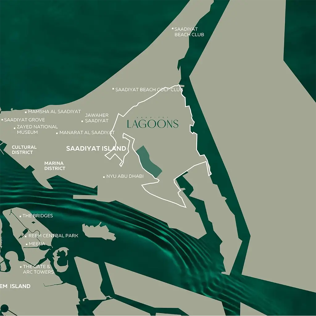 Aldar Saadiyat Lagoons Connectivity Image