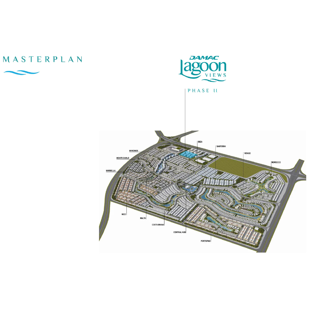 DAMAC Lagoon Views 2 Location Image