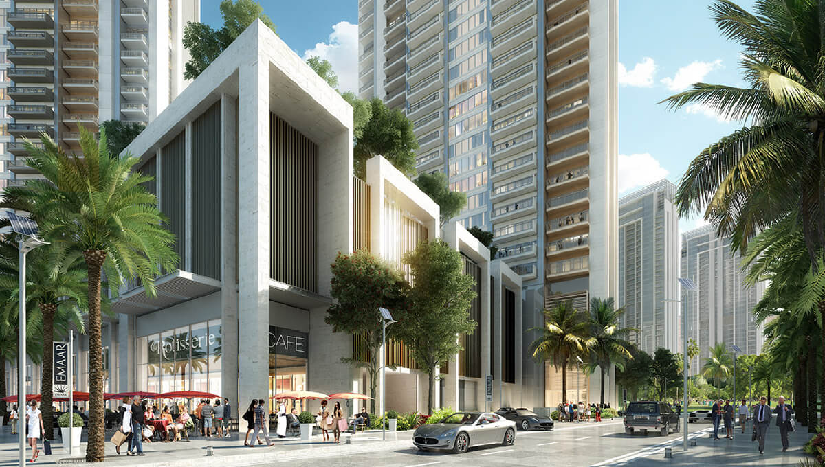 EMAAR Creek Horizon Location Image
