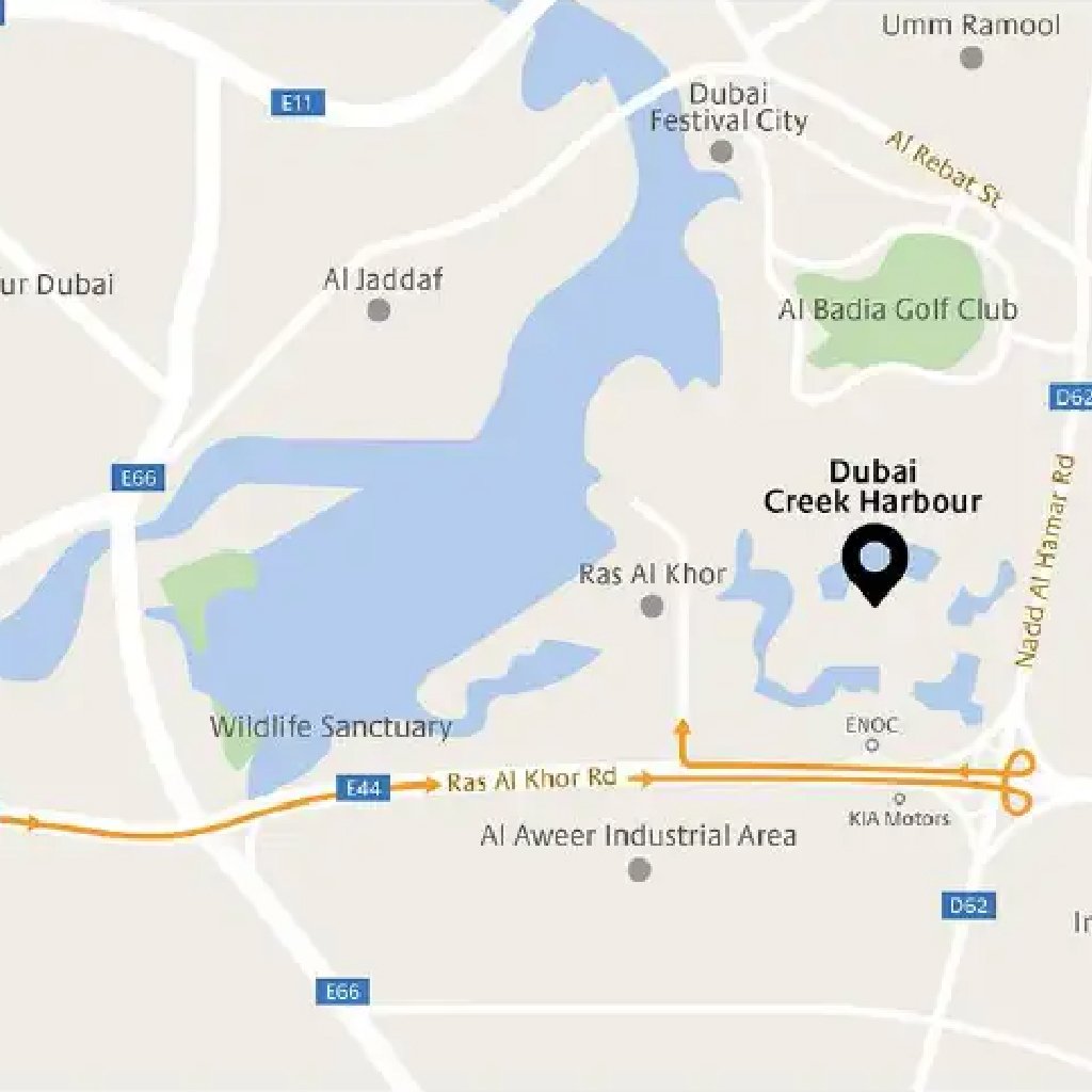 Emaar Harbour Gate Connectivity Image
