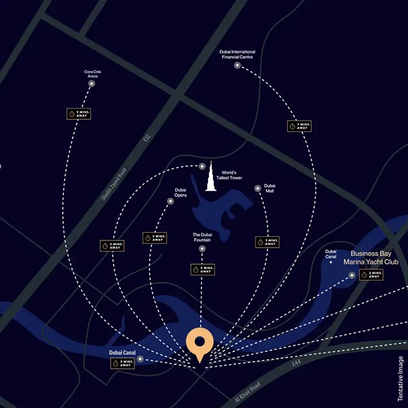 Binghatti Skyrise Phase 3 Location Image