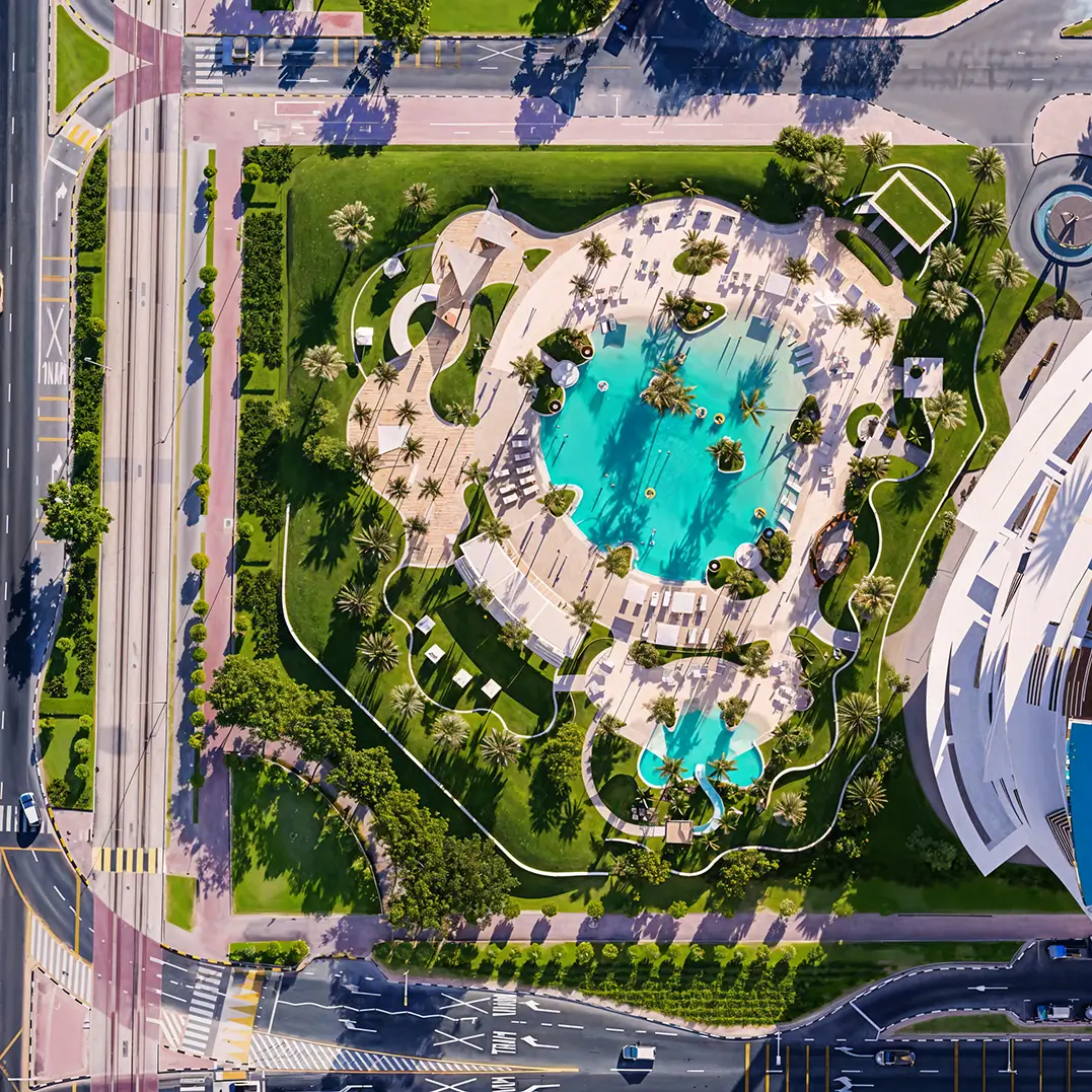 Damac Cavalli Tower Location Image