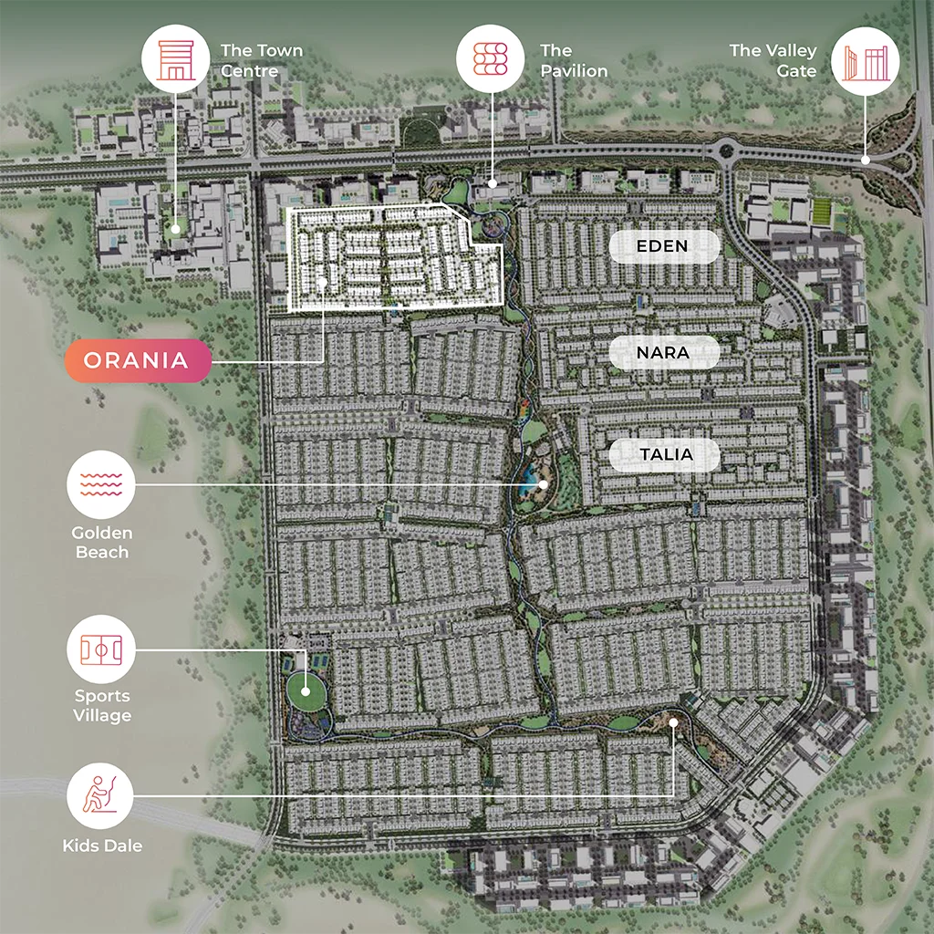 Emaar Orania Location Image