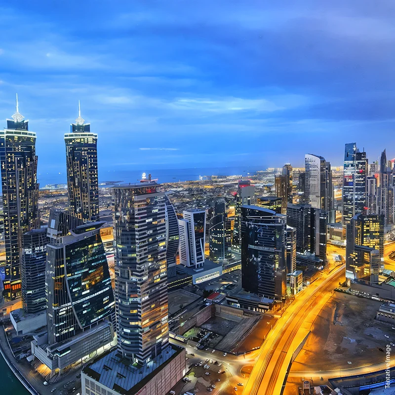 DAMAC The Residences Location Image