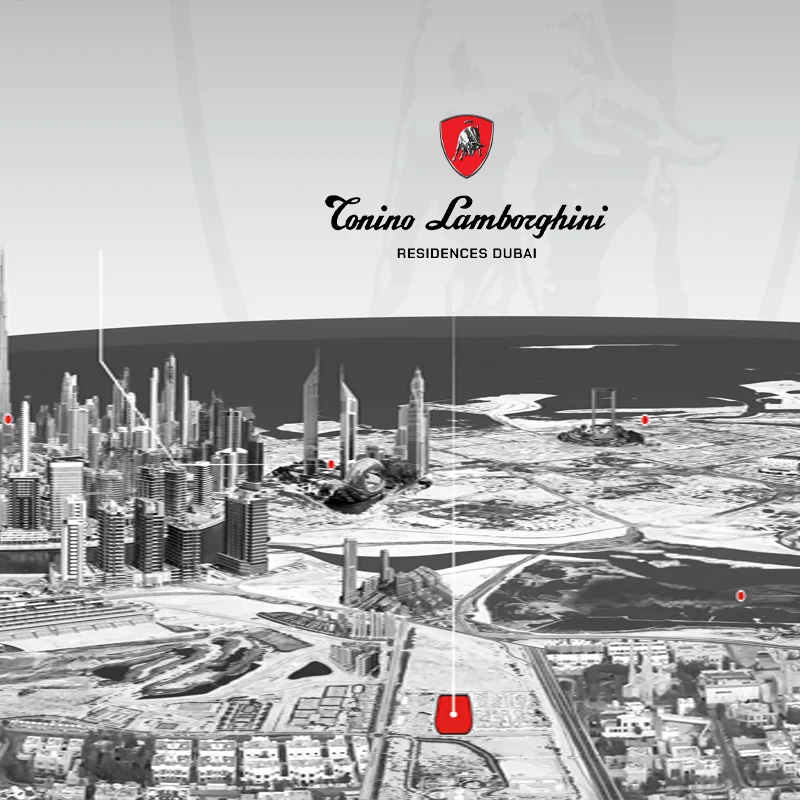 Tonino Lamborghini Residences Location Image