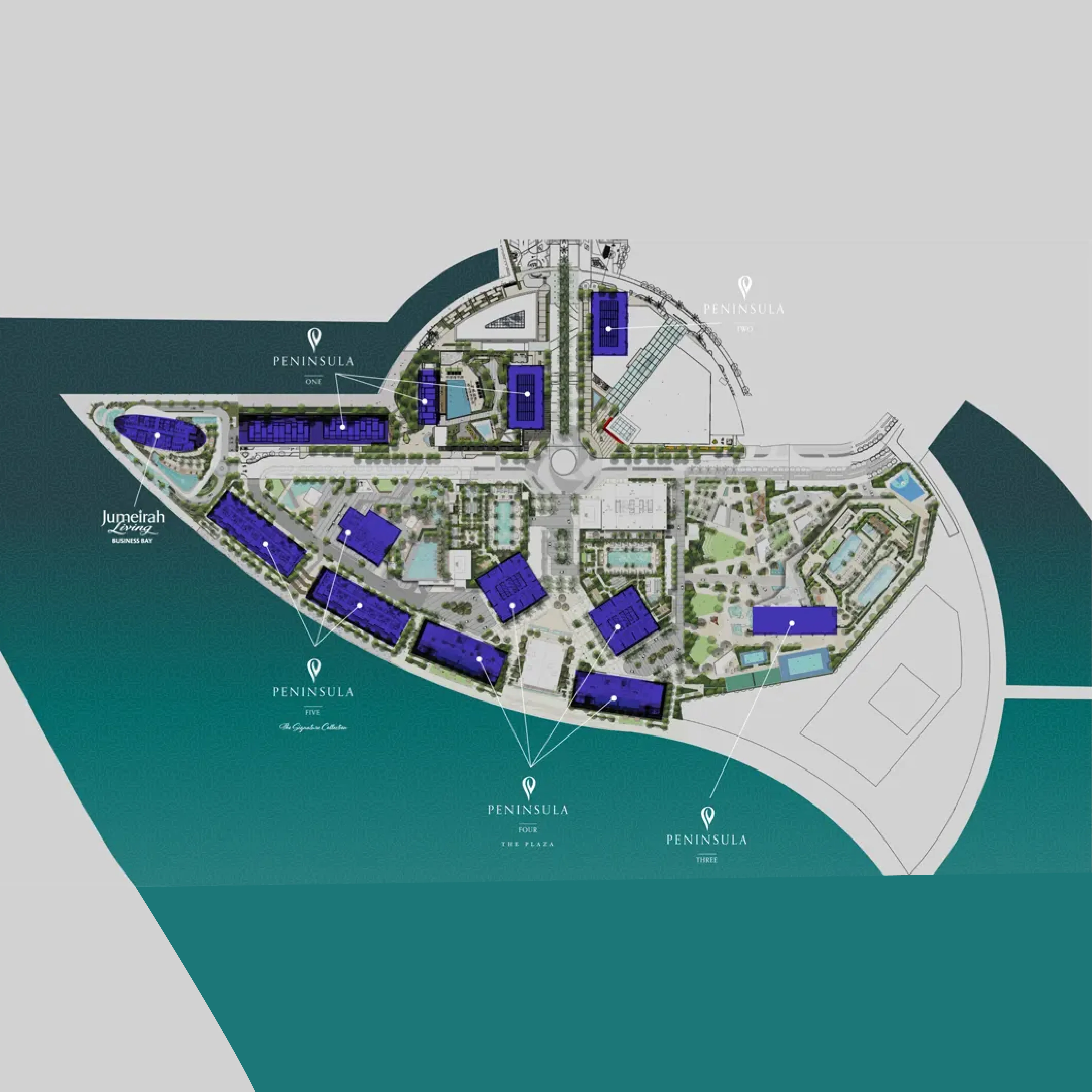 Peninsula Four The Plaza Location Image
