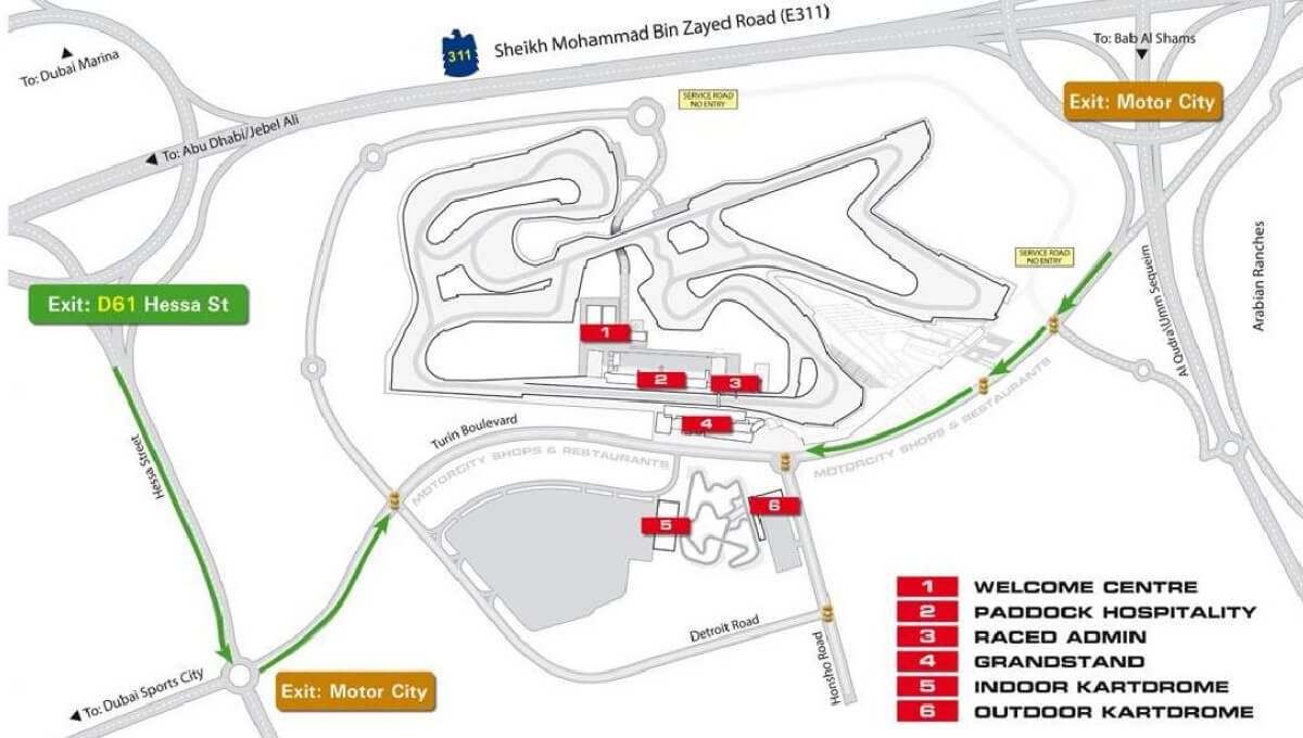 Sobha Motor City Connectivity Image
