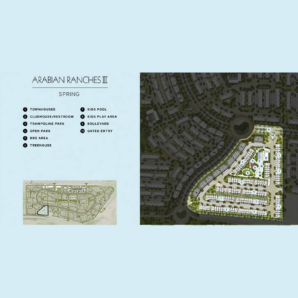 Emaar Spring Location Image