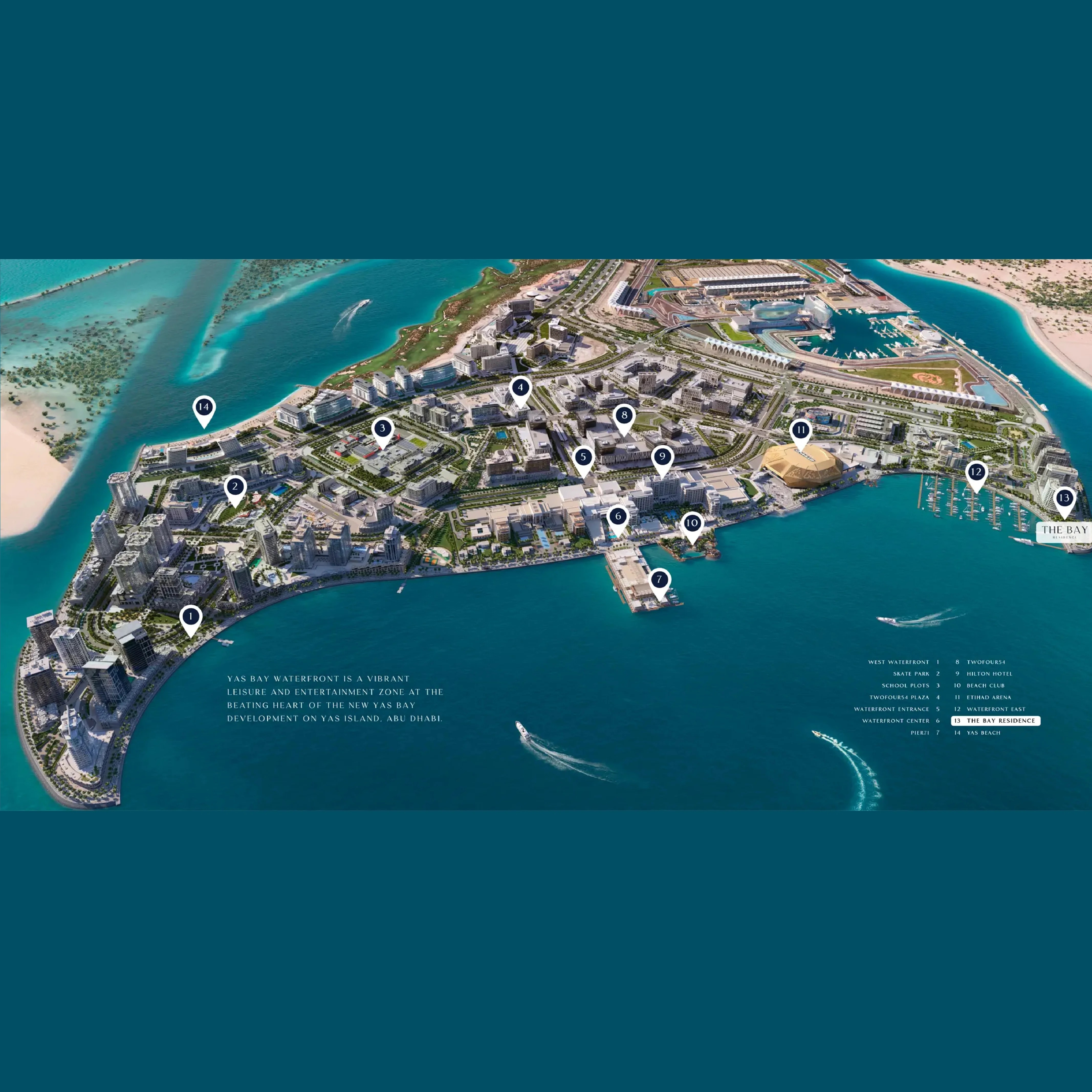 The Bay Residence Connectivity Image