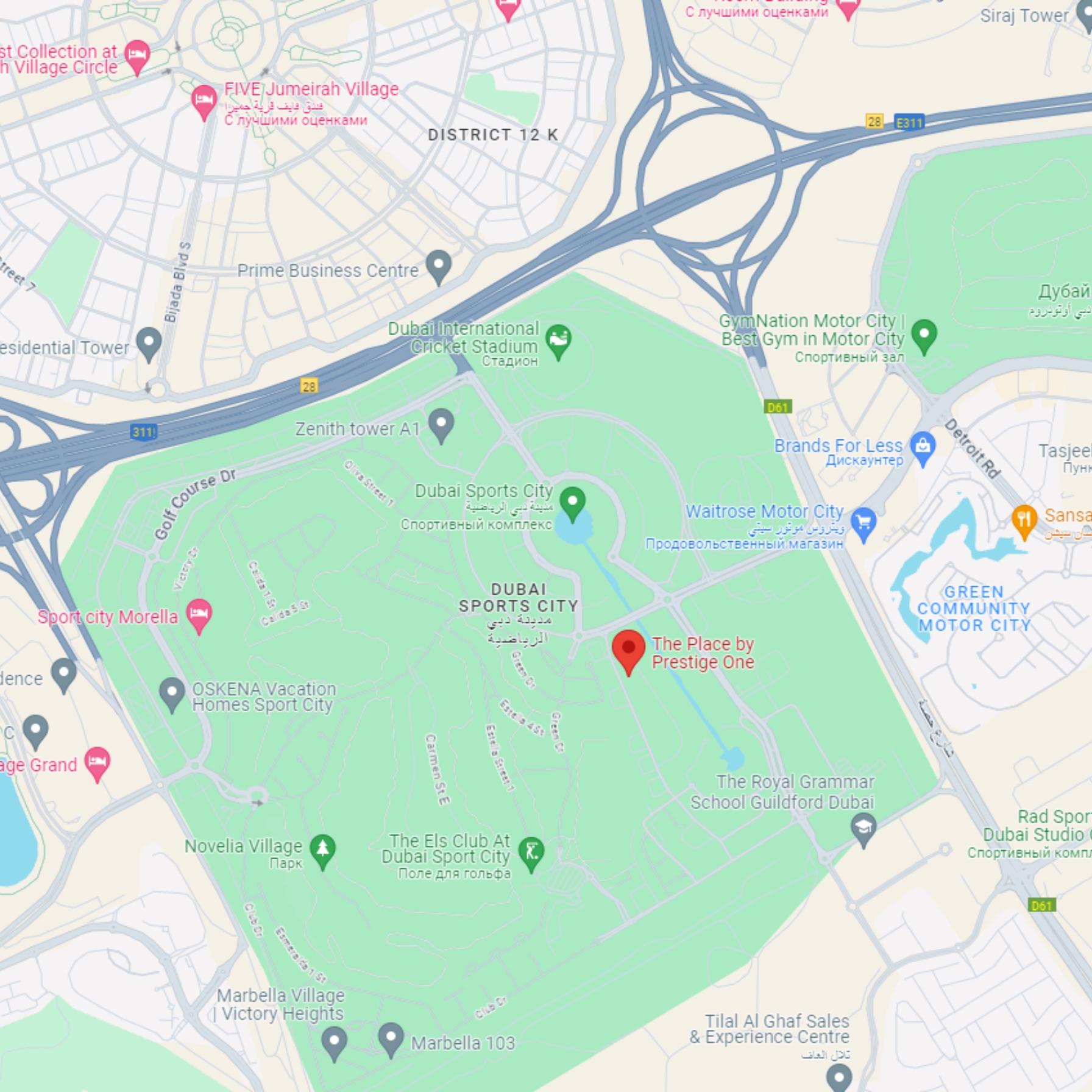 The Place by Prestige One Connectivity Image