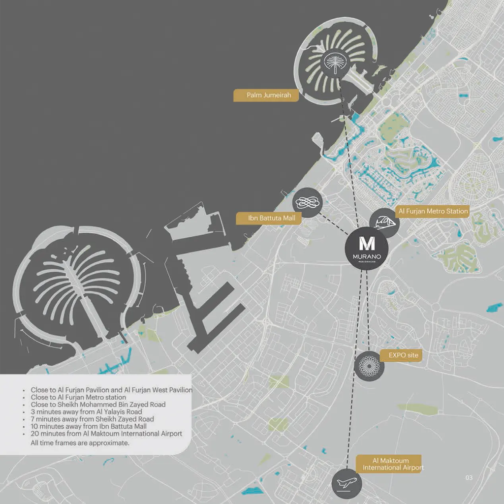 Algouta The Stella Residences Connectivity Image