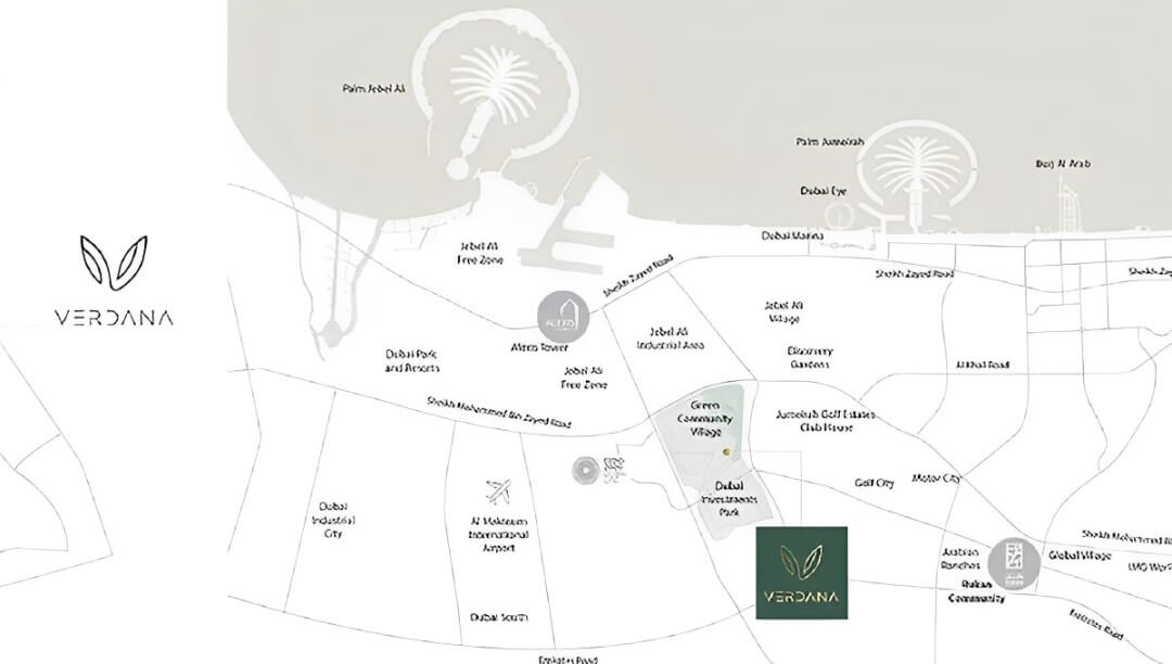 Verdana Townhouses Phase 3 Connectivity Image