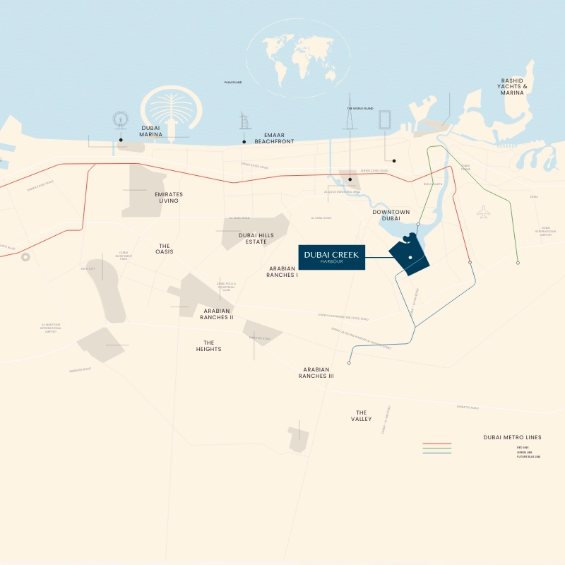 Emaar Altan Tower Connectivity Image