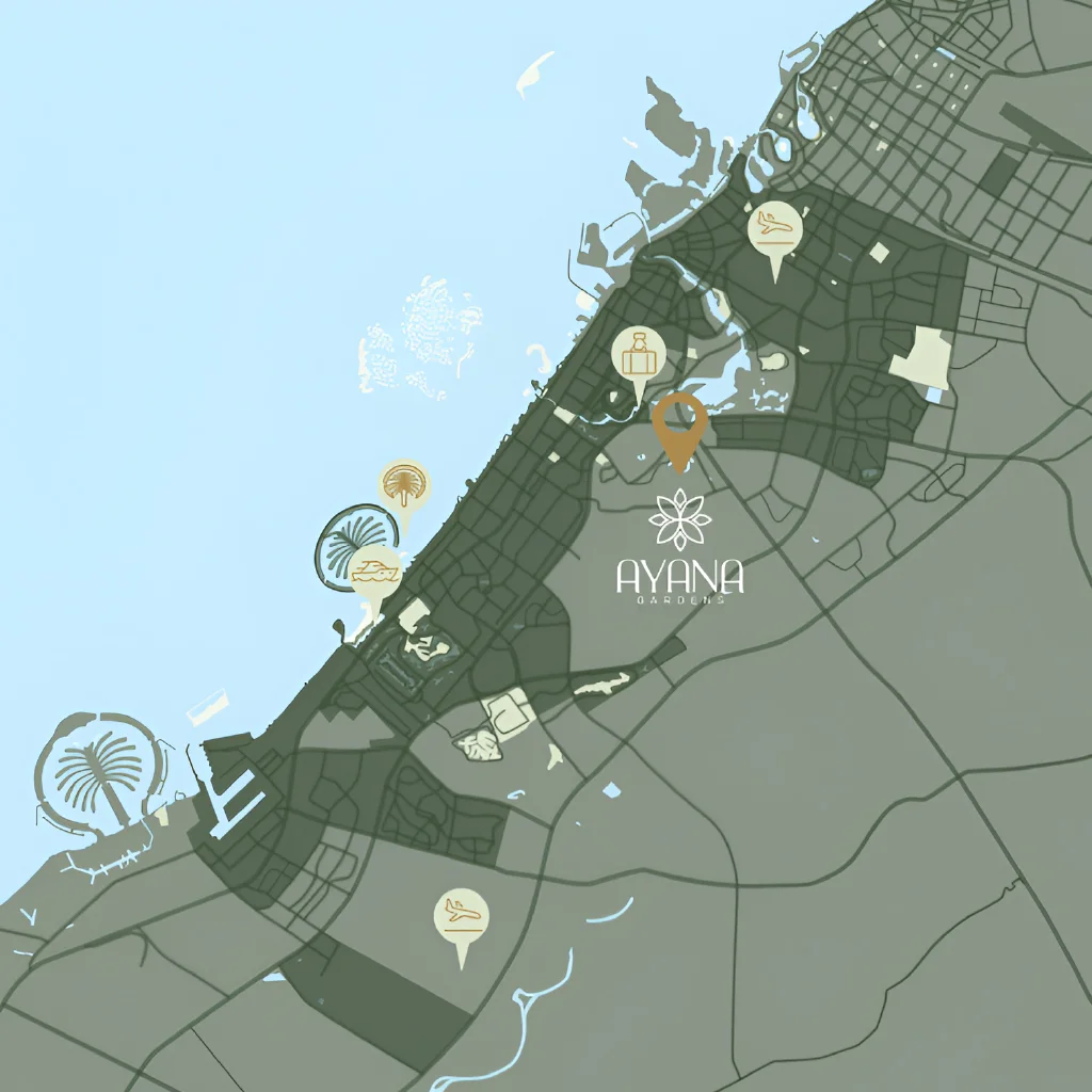 Ayana Gardens Connectivity Image