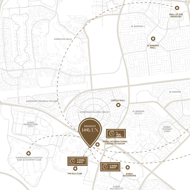 Binghatti Haven Connectivity Image