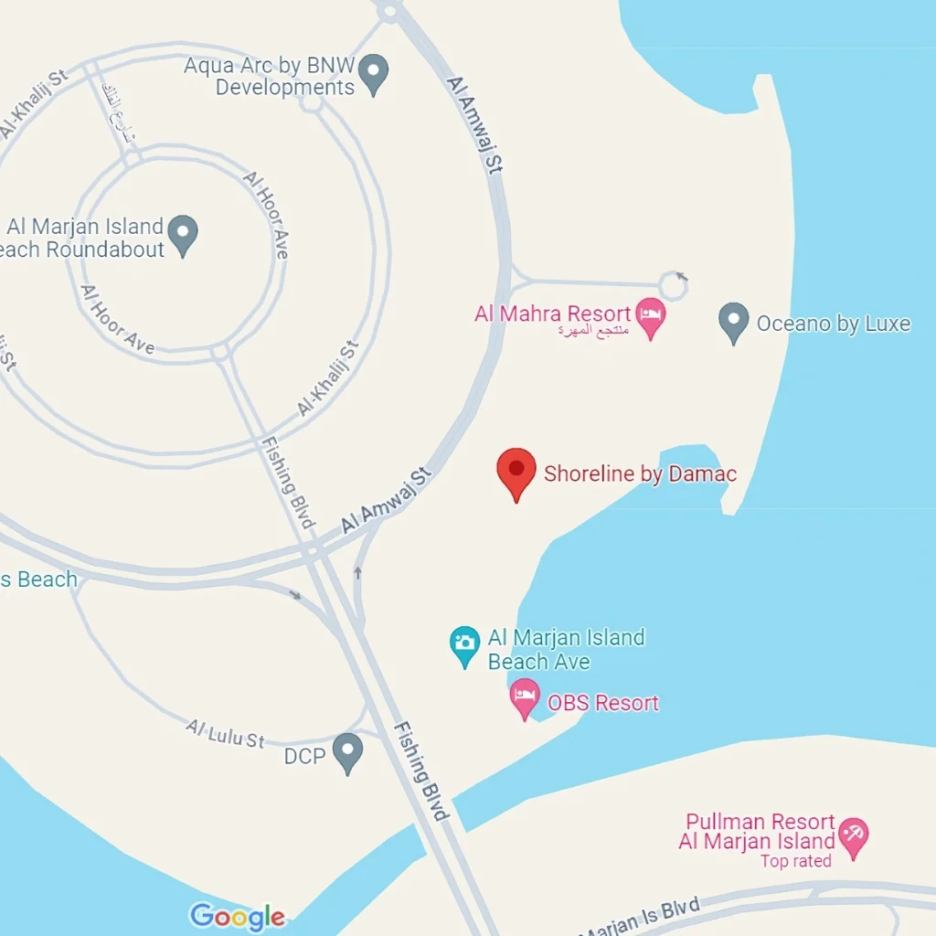 DAMAC Al Marjan Residences Connectivity Image