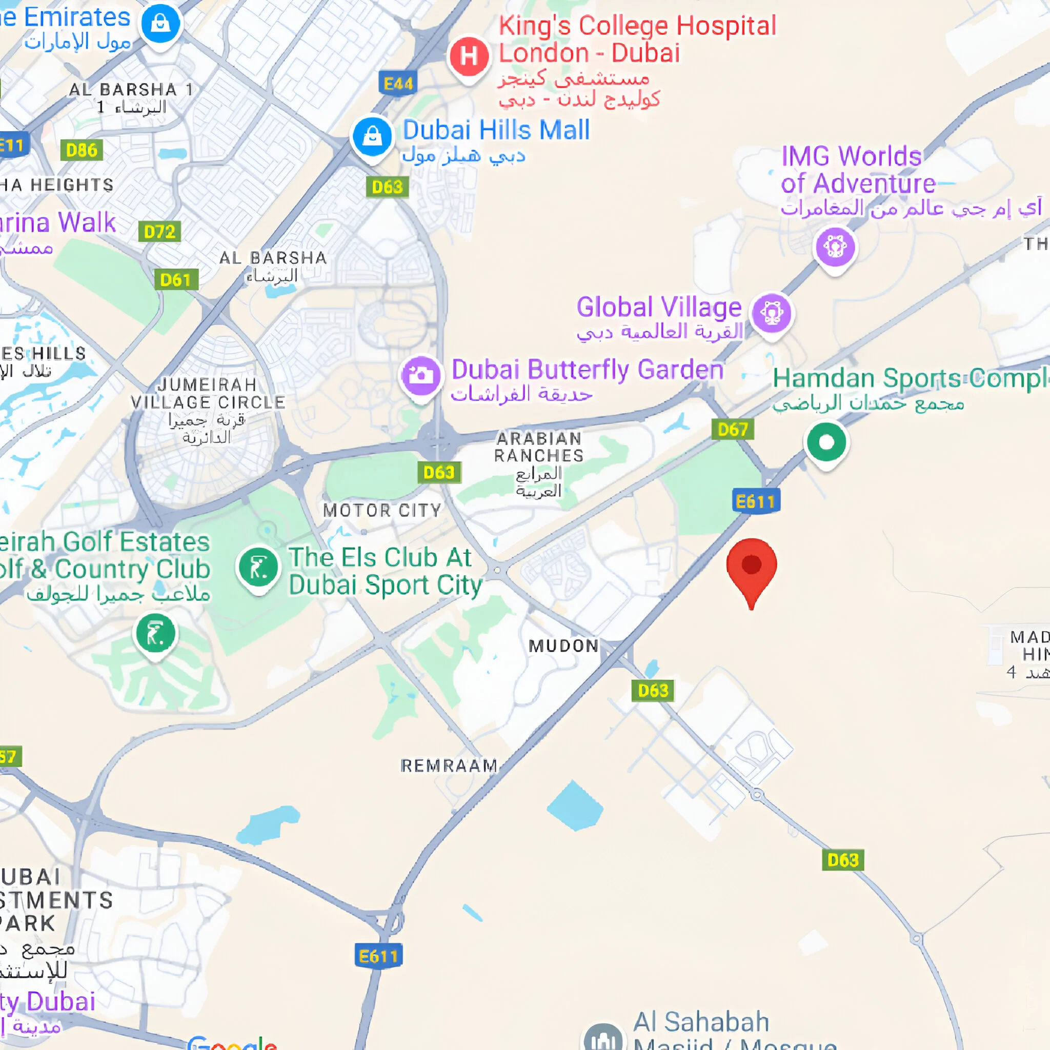 Damac Al Yalayis Connectivity Image
