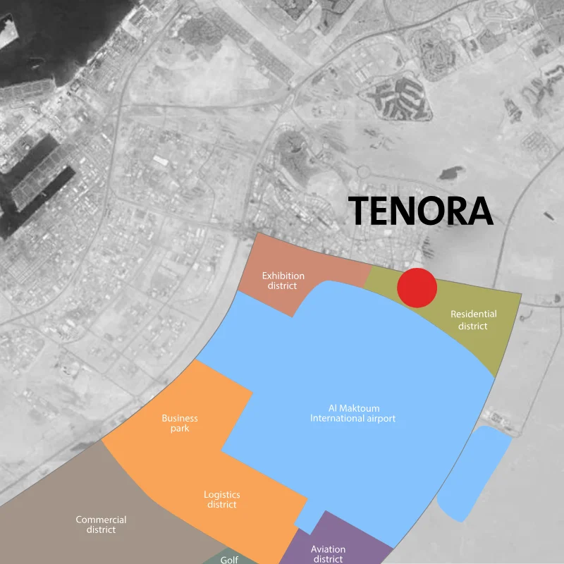 Damac Tenora Apartments Connectivity Image