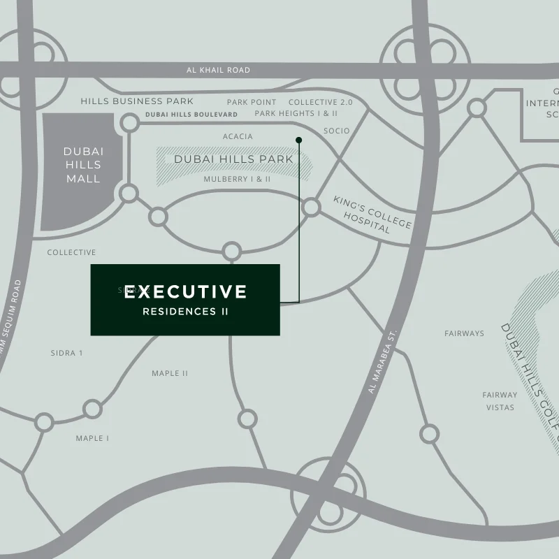 Emaar Executive Residences 2 Connectivity Image