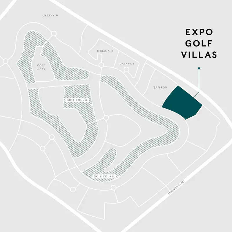 Emaar Expo Golf Villas Connectivity Image