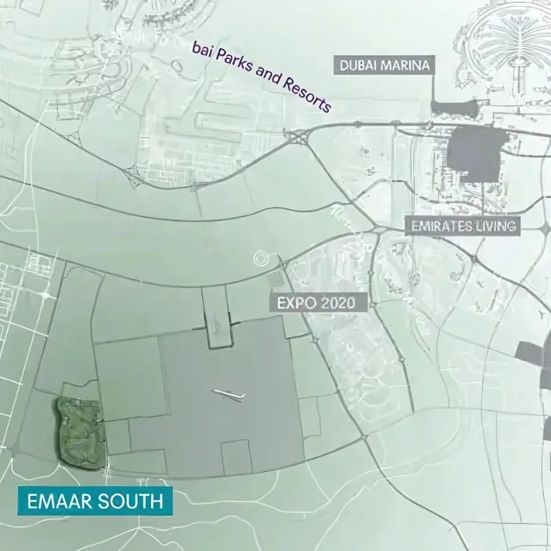 Emaar Golf Links Villa Connectivity Image