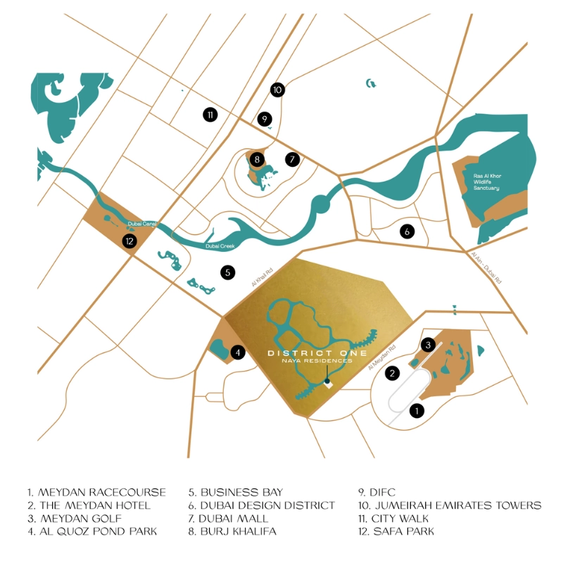 Naya 2 at District One Connectivity Image
