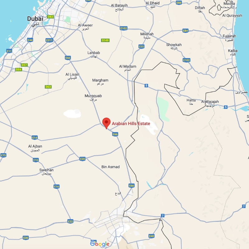 Arabian Hills Estate Connectivity Image