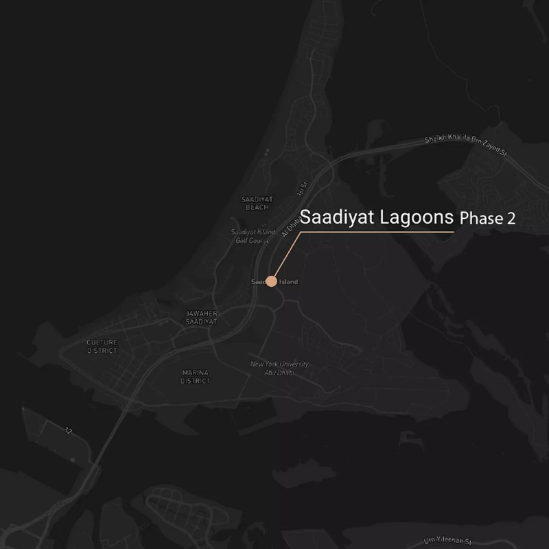 Aldar Saadiyat Lagoons Phase 2 Connectivity Image