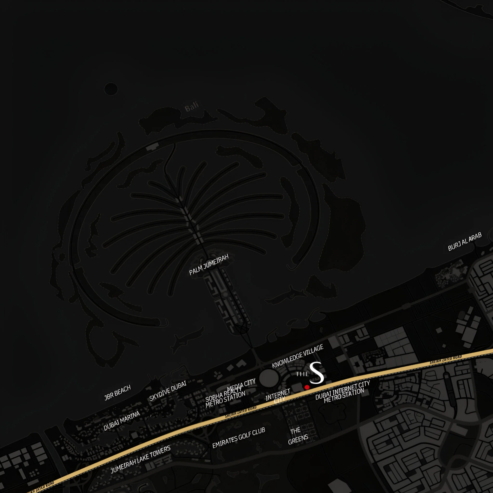 Sobha The S Tower Connectivity Image