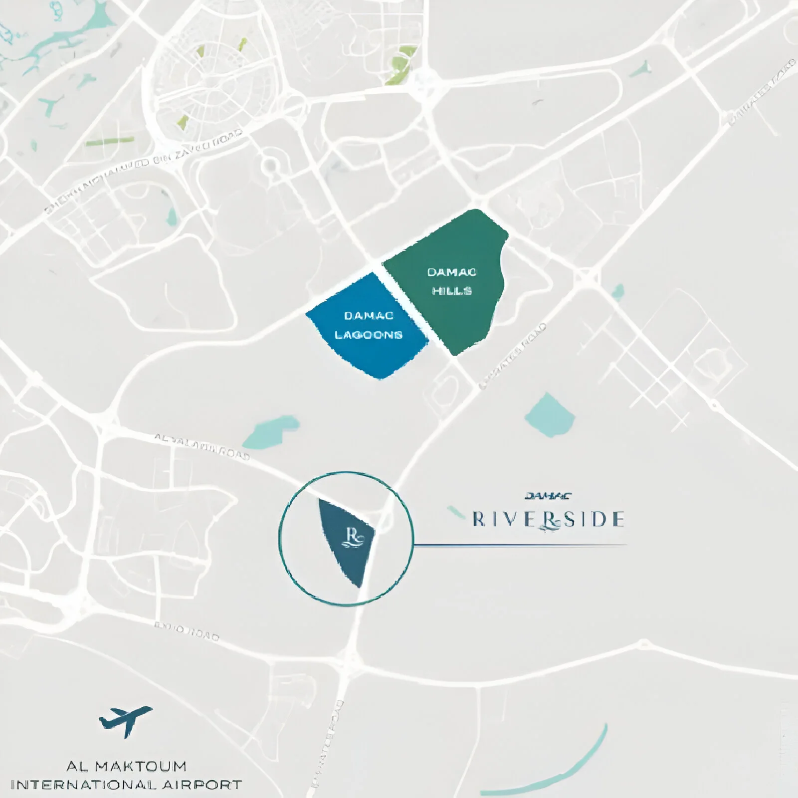 DAMAC Riverside Views Marine 4 Connectivity Image