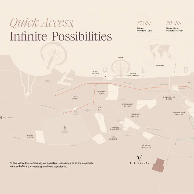 Emaar Kaia Connectivity Image