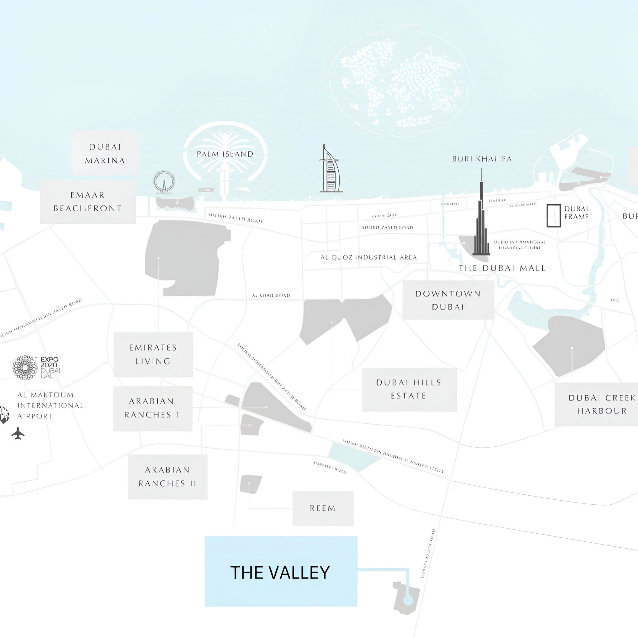 Emaar Talia Connectivity Image