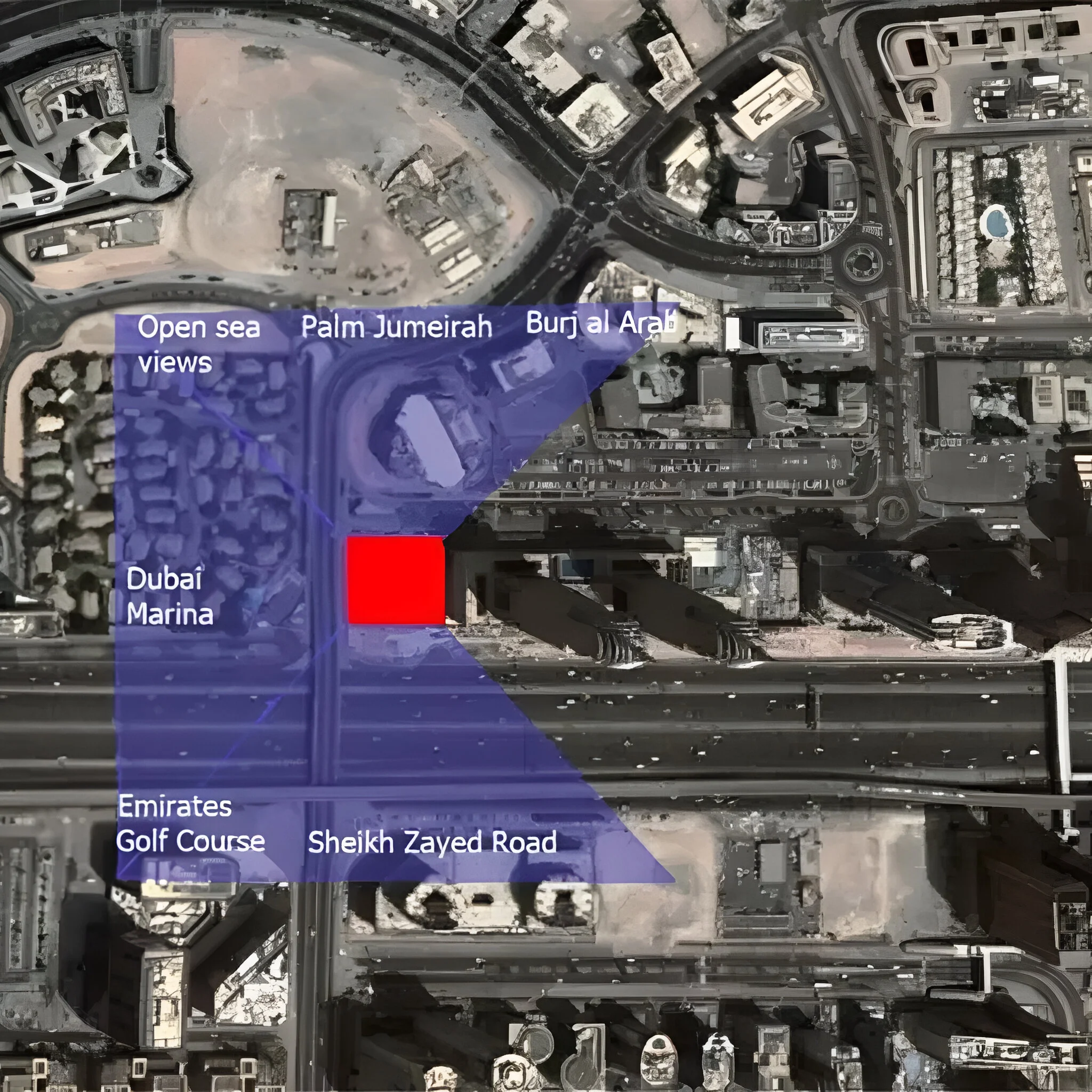 Sobha The S Tower Location Image