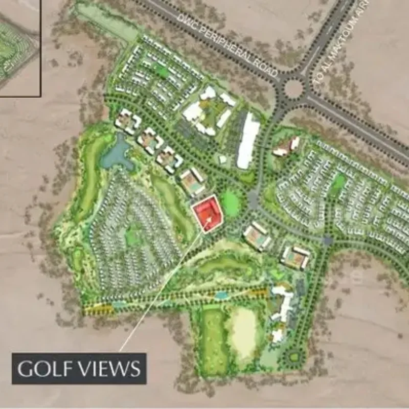 Golf Views Apartments Location Image
