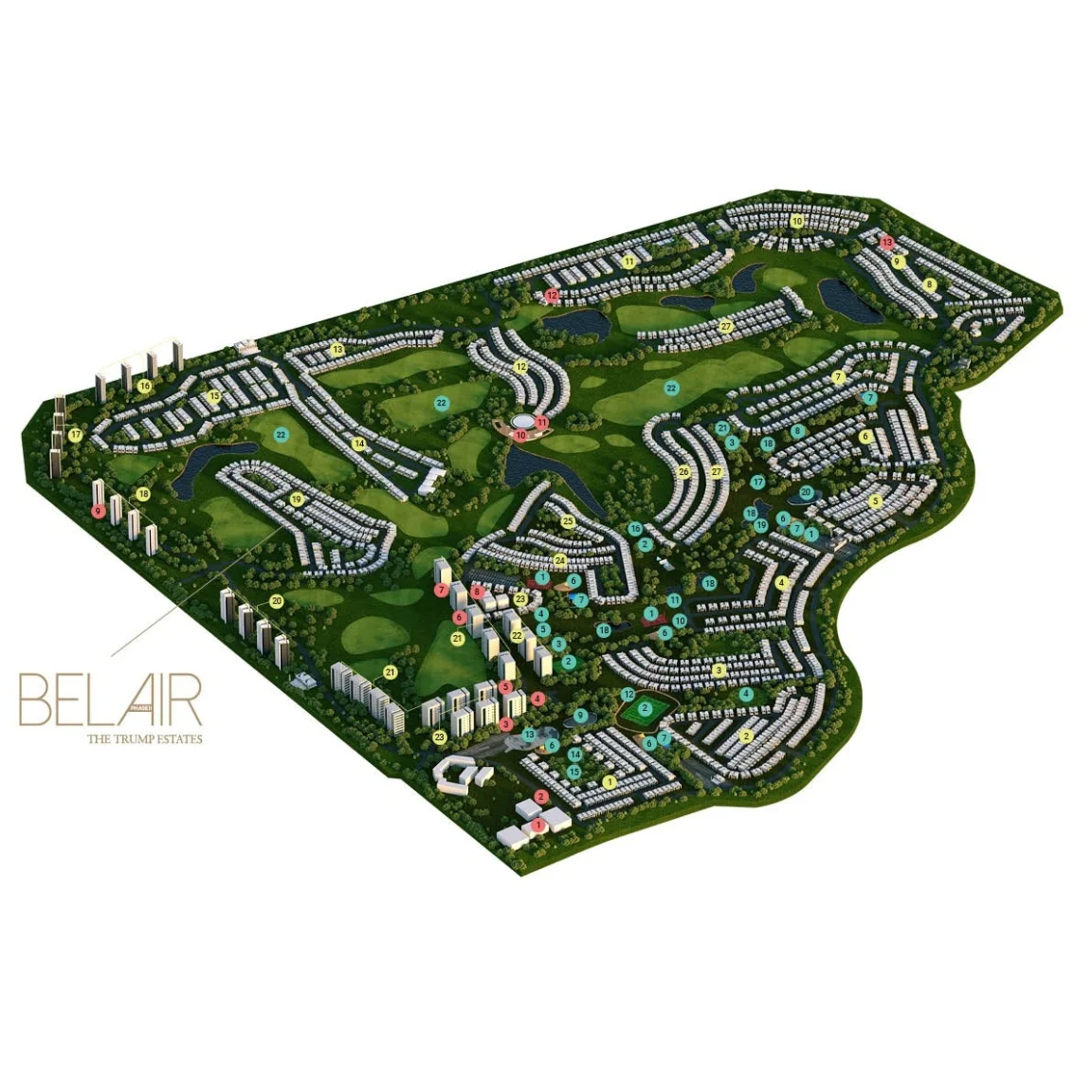 DAMAC Belair Phase 2 Location Image
