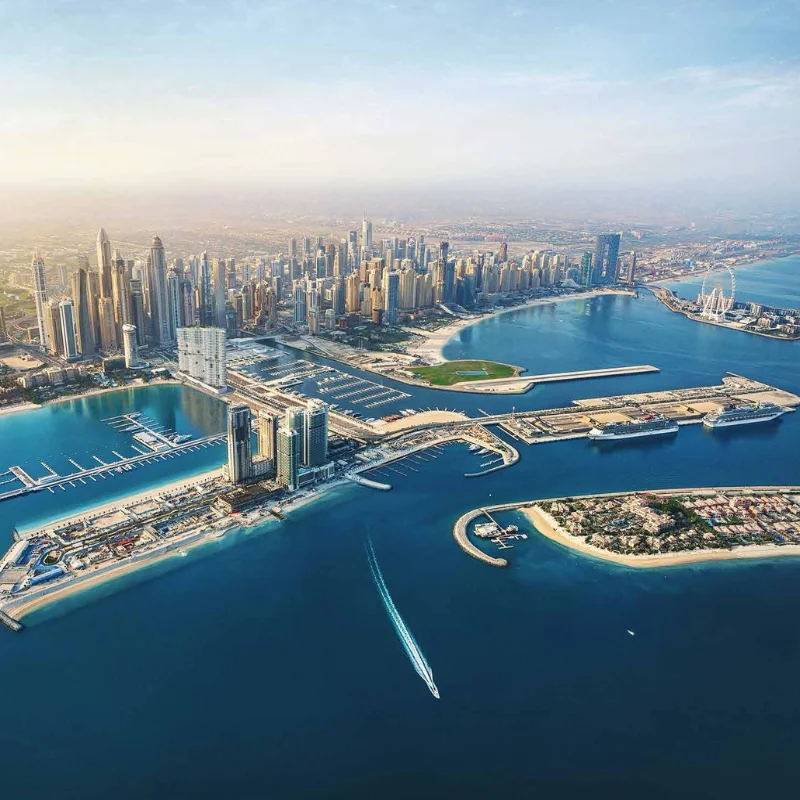Damac Bay Cavalli Location Image