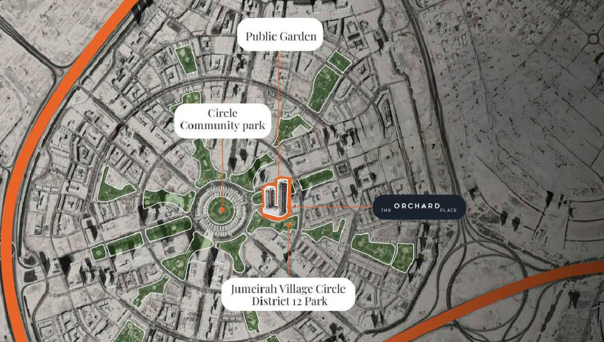 The Orchard Place Connectivity Image